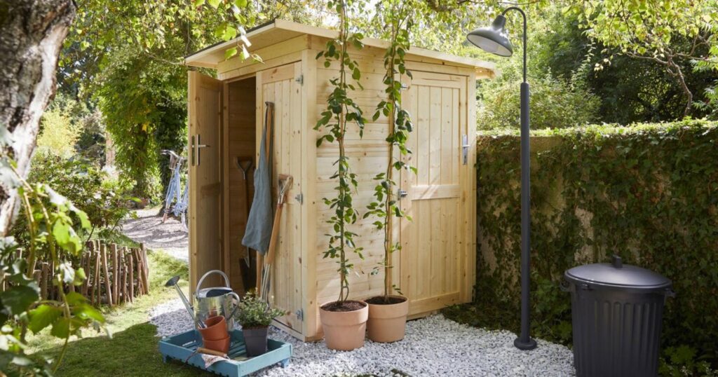 Réglementation pour deux abris de jardin