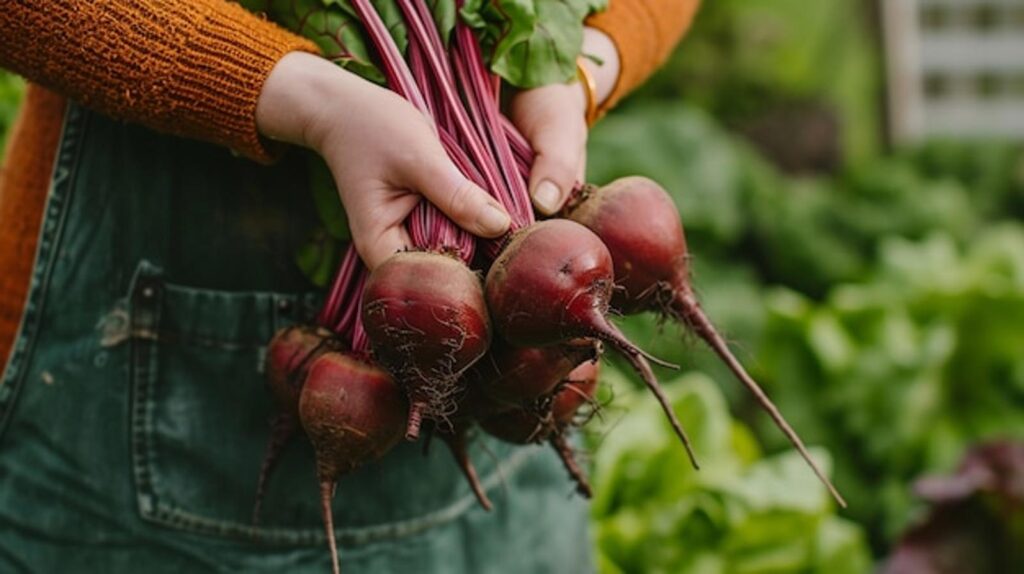 légumes qui pousse à l'ombre betterave