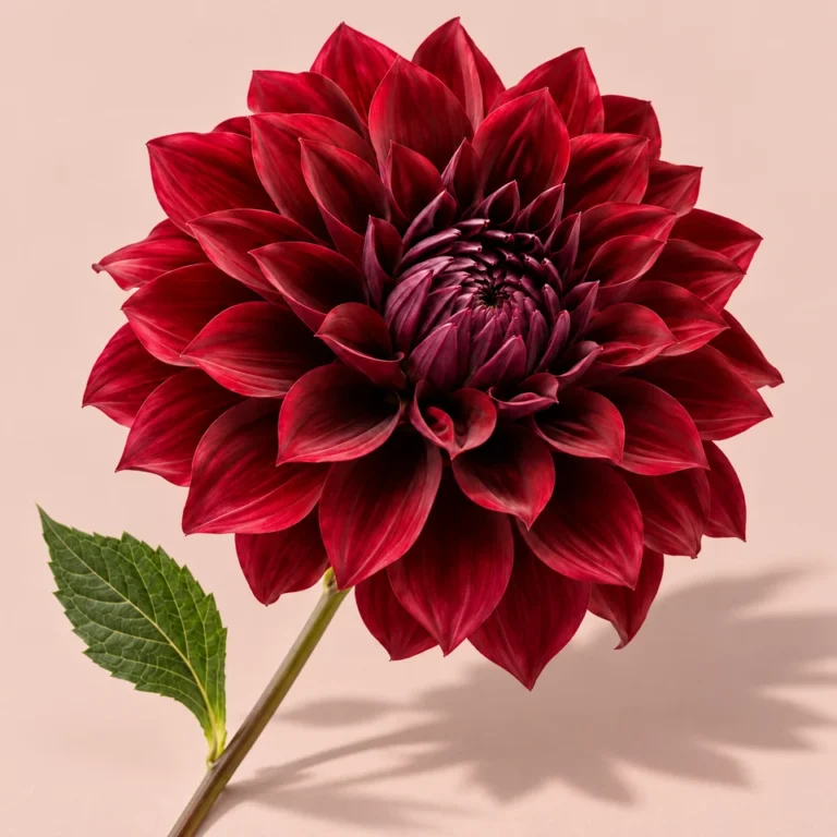 Dahlia rouge bordeaux